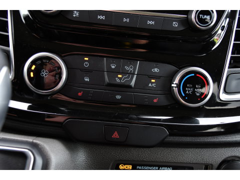 Ford Transit Custom 320 2.0 TDCI L1H1 DC MS-RT Black Edition Adaptieve Cruise, Camera, Carplay, 170pk, 2 x Schuifdeur, Automaat, LED, Stoelverwarming, Leder, Uniek!