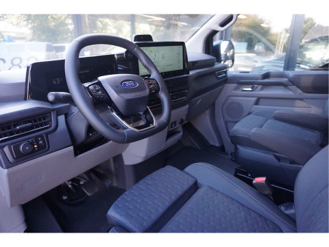 Ford Transit Custom 340L 218PK 71KWH Limited Elektrisch AUT BPM VRIJ!! Navi, ACC, 360° Cam, 17" LM!! NR. EC29