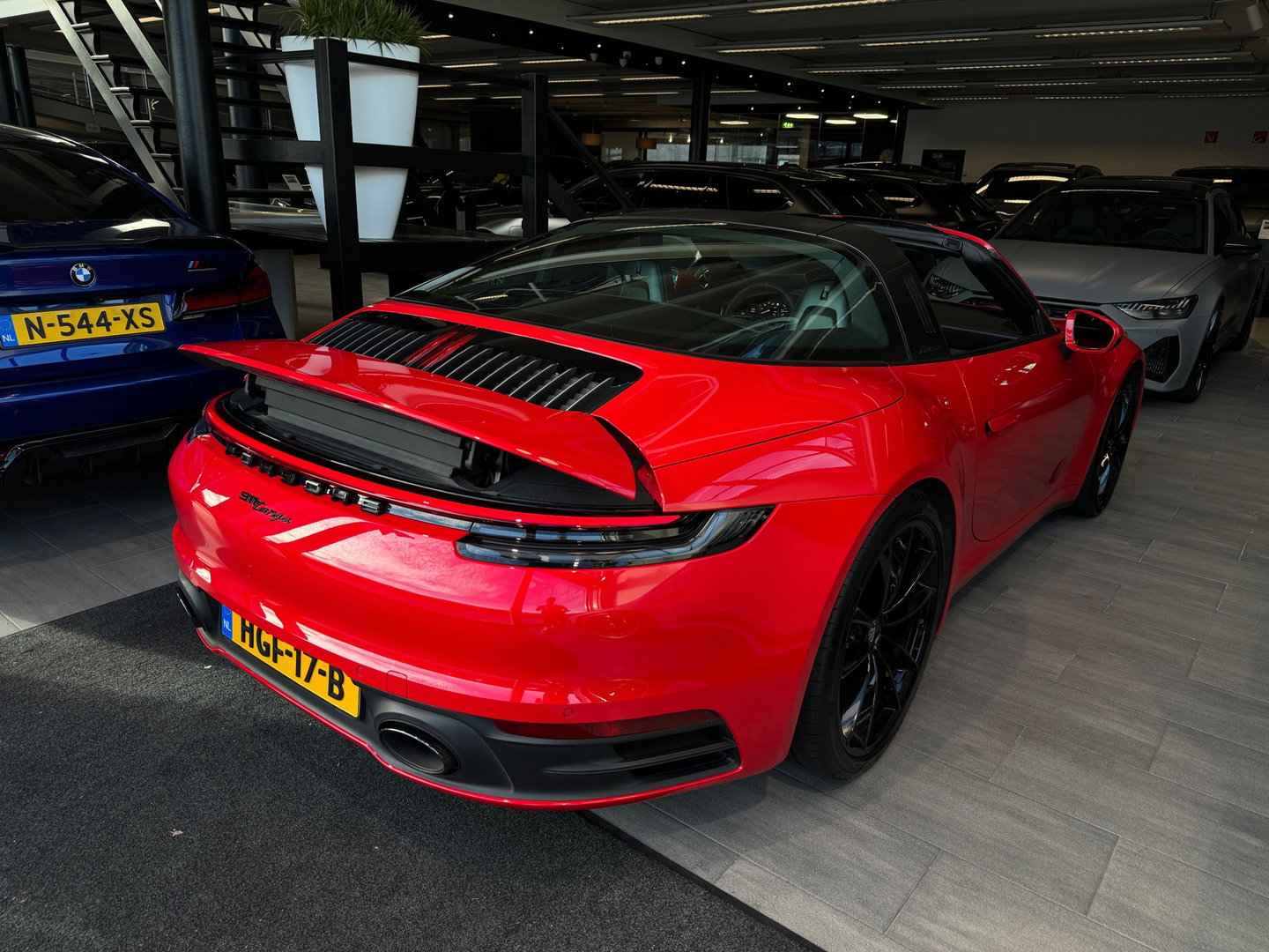Porsche 911 3.0 4 Targa Cabrio Bose|Memory|Keyles|Sportuitlaat