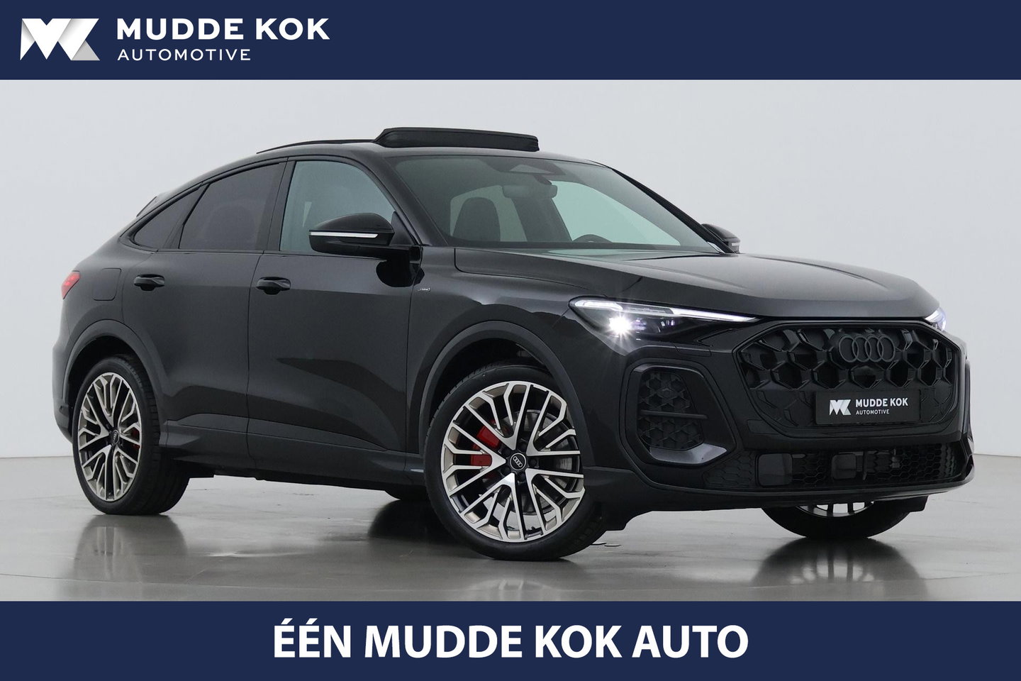 Audi Q5 Sportback Quattro S edition Competition | B&O | Passenger Display | Trekhaak | Luchtvering | Panoramadak | 360° Camera | 21 Inch | ACC