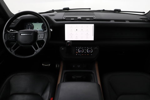 Land Rover Defender 90 D300 X | BTW | 23 Inch | Canvas Vouwdak | ClearSight | Trekhaak | Head-Up | Koelbox | Meridian Surround