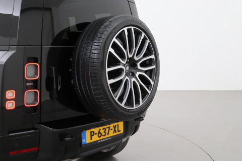 Land Rover Defender 90 D300 X | BTW | 23 Inch | Canvas Vouwdak | ClearSight | Trekhaak | Head-Up | Koelbox | Meridian Surround