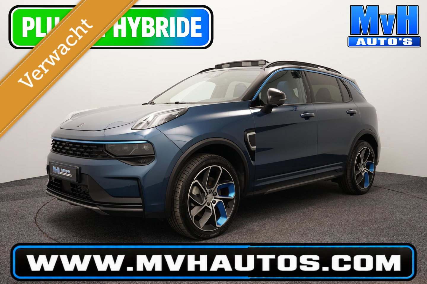 Lynk & Co 01 1.5 PHEV|ZWARTE.HEMEL|360ºCAM|PANO|262PK|SOH97%