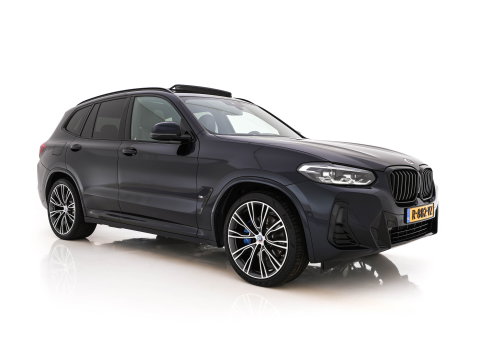 BMW X3 xDrive30e Business Edition Plus M-Sportpack (Plug-in) (INCL.BTW) Aut. *PANO | LEATHER | FULL-LED | HARMAN/KARDON | BLIND-SPOT | HEATED-SPORTSEATS | DIGI-COCKPIT | CAMERA | NAVI-FULLMAP | DAB+ | PRIVACY-GLASS | SHIFT-PADDLES | 21''ALU | TOWBAR*