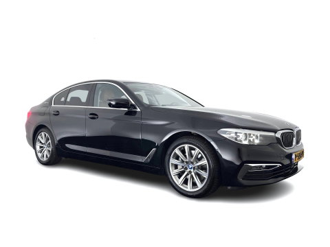 BMW 5 Serie 530e iPerformance High Executive (Plug-in) {SoH-98%} Aut. *HEAD-UP | LEATHER | XENON | ADAPTIVE-CRUISE | TOP-VIEW | HEATED-COMFORTSEATS | PRIVACY-GLASS | AMBIENT-LIGHT | ECC | PDC | 18''ALU*