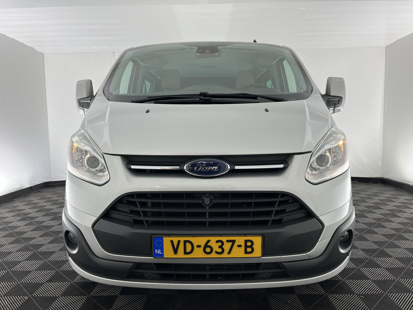 Ford Transit Custom 290 2.2 TDCI L2H1 Limited DC *DUBBEL-CABINE | DUBBELE-SCHUIFDEUR | LEATHER | NAVI-FULLMAP | CAMERA | AIRCO | CRUISE | PDC | 16''ALU | TOWBAR*