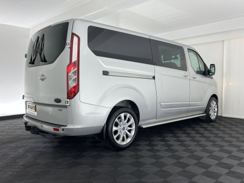 Ford Transit Custom 290 2.2 TDCI L2H1 Limited DC *DUBBEL-CABINE | DUBBELE-SCHUIFDEUR | LEATHER | NAVI-FULLMAP | CAMERA | AIRCO | CRUISE | PDC | 16''ALU | TOWBAR*