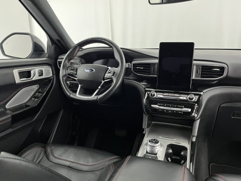 Ford Explorer 3.0 V6 EcoBoost PHEV ST-Line [7-Pers.] (Plug-in) (INCL.BTW) Aut. *PANO | LEATHER | FULL-LED | MEMORY-PACK | BANG&OLUFSEN | TOP-VIEW | ADAPTIVE-CRUISE | BLIND-SPOT | KEYLESS | HEATED-VENTILATED-COMFORTSEATS | 20''ALU | TOWBAR*