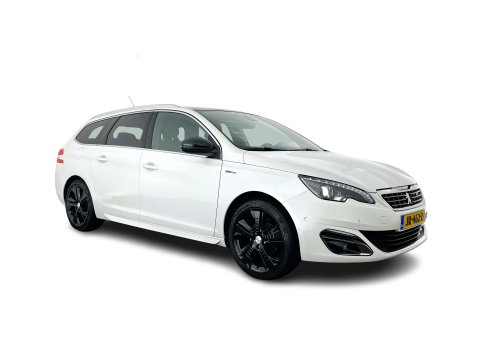 Peugeot 308 SW 1.2 PureTech GT-line Aut. *PANO | LEATHER-MICROFIBRE | FULL-LED | DENON-AUDIO | BLIND-SPOT | SPORT-SEATS | NAVI-FULLMAP | KEYLESS | DAB | SHIFT-PADDLES | LANE-ASSIST | CAMERA | ECC | CARPLAY | PDC | 18''ALU | TOW