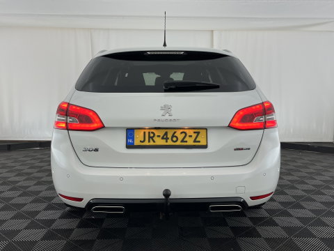Peugeot 308 SW 1.2 PureTech GT-line Aut. *PANO | LEATHER-MICROFIBRE | FULL-LED | DENON-AUDIO | BLIND-SPOT | SPORT-SEATS | NAVI-FULLMAP | KEYLESS | DAB | SHIFT-PADDLES | LANE-ASSIST | CAMERA | ECC | CARPLAY | PDC | 18''ALU | TOW