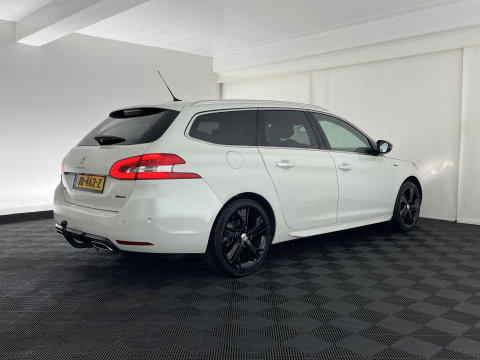 Peugeot 308 SW 1.2 PureTech GT-line Aut. *PANO | LEATHER-MICROFIBRE | FULL-LED | DENON-AUDIO | BLIND-SPOT | SPORT-SEATS | NAVI-FULLMAP | KEYLESS | DAB | SHIFT-PADDLES | LANE-ASSIST | CAMERA | ECC | CARPLAY | PDC | 18''ALU | TOW