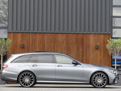 Mercedes-Benz E-Klasse Estate 200 automaat / AMG pakket / Burmester / 360° camera / LED