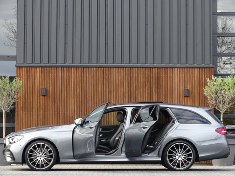 Mercedes-Benz E-Klasse Estate 200 automaat / AMG pakket / Burmester / 360° camera / LED