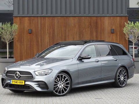 Mercedes-Benz E-Klasse Estate 200 automaat / AMG pakket / Burmester / 360° camera / LED