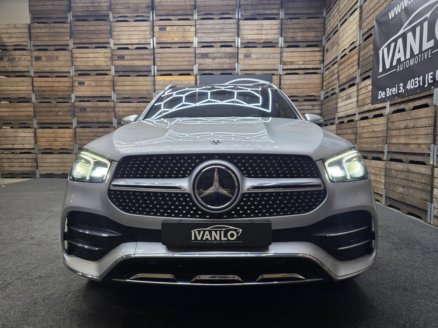 Mercedes-Benz GLE 350 e 4MATIC Premium Plus Luchtvering LED Memory Leder Pano Trekhaak LM