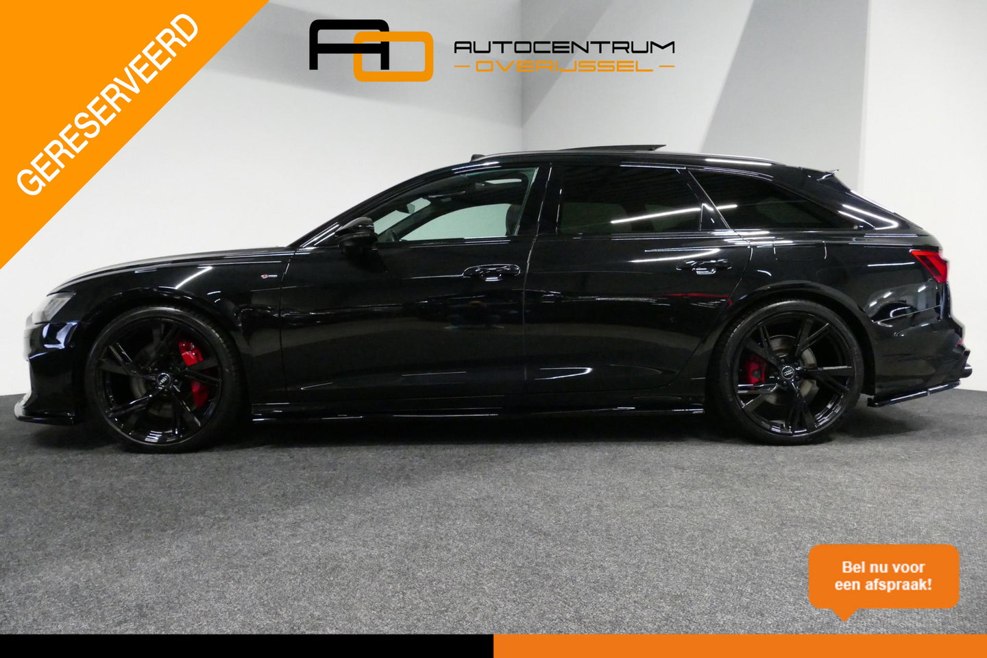 Audi A6 Avant 55 TFSI e quattro S edition Competition / RS6 look / S-Line / Maxton Design Bodykit V.2 / Panoramadak / HD Matrix LED / Bang & Olufsen Sound System / Apple Carplay - Android Auto / Ambienteverlichting / Achteruitrijcamera / Elektr. wegklapbare trekh