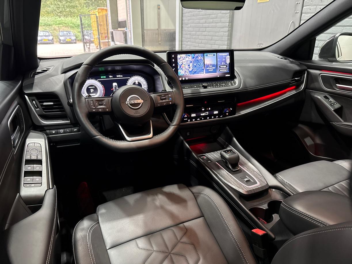 Nissan QASHQAI 1.3 MHEV Xtronic Tekna | ACC | 360° Camera | Head-Up | Stoel+Stuurverwarming | Dodehoek | 19 Inch