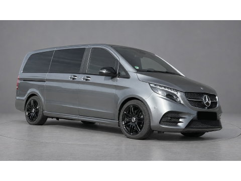 Mercedes-Benz V-Klasse 300d L2 AMG Edition 360 Camera, Cruise, Carplay, Stoelverkoeling, Burmester, Stoelverwarming, Trekhaak, 240pk, Automaat, Leder, Uniek!