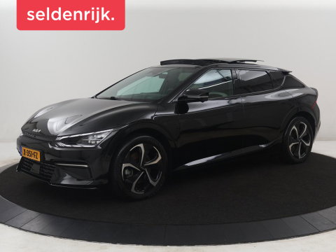 Kia Ev6 GT-Line AWD 77.4 kWh SOH 95,6% | Head-up display | 360 Camera | Adaptive cruise | Carplay | Meridian Surround | Stoel ventilatie | Memory | Massage stoelen |