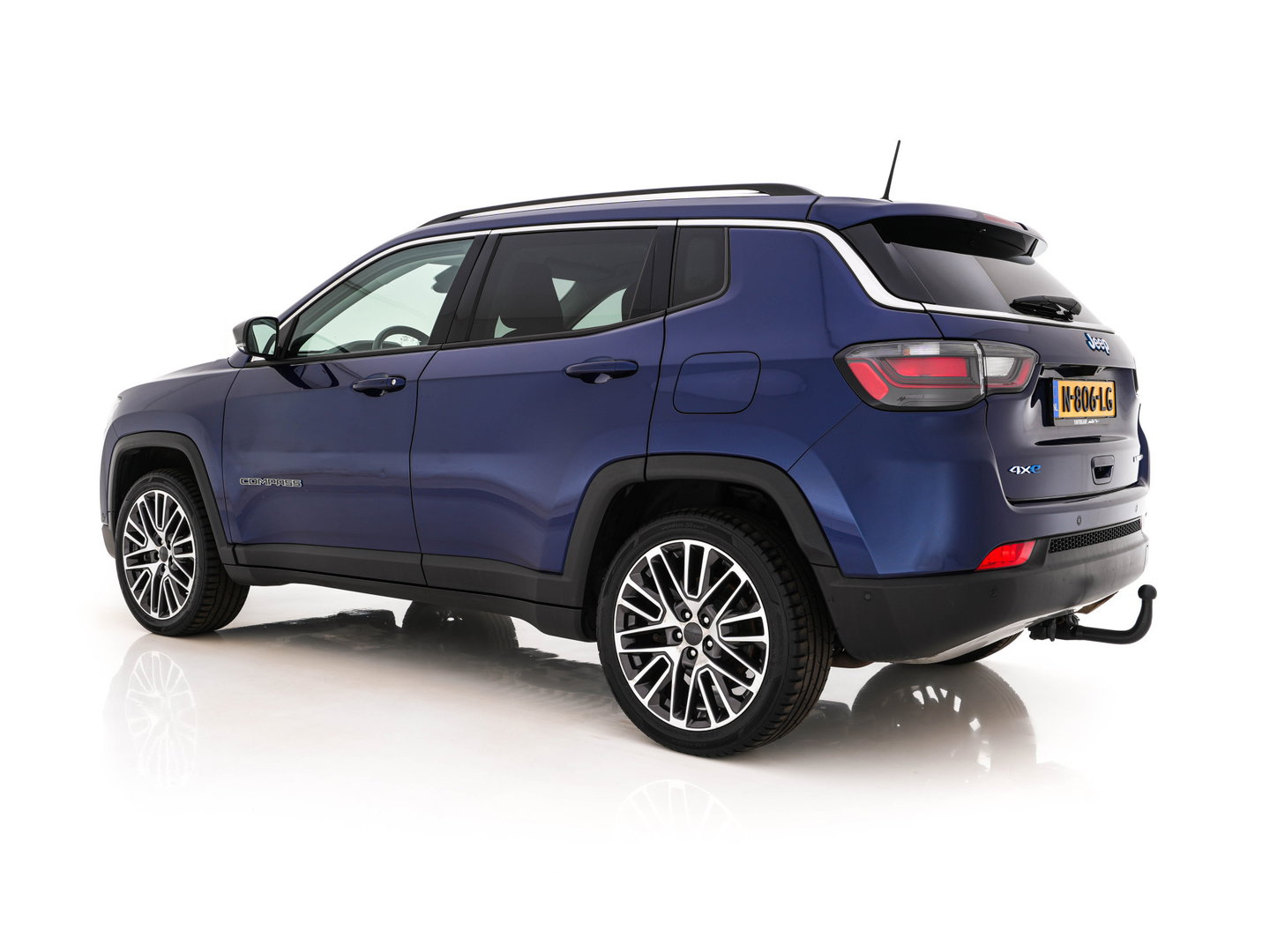 Jeep Compass 4xe 190 Plug-in Hybrid Electric Limited Lease Ed. (INCL-BTW) *LEATHER-FABRIC | FULL-LED | ADAPTIVE-CRUISE | CAMERA | CARPLAY | BLIND-SPOT | KEYLESS | DAB+ | DIGI-COCKPIT | PRIVACY-GLASS | COMFORT-SEATS | 19''ALU | TOWBAR*