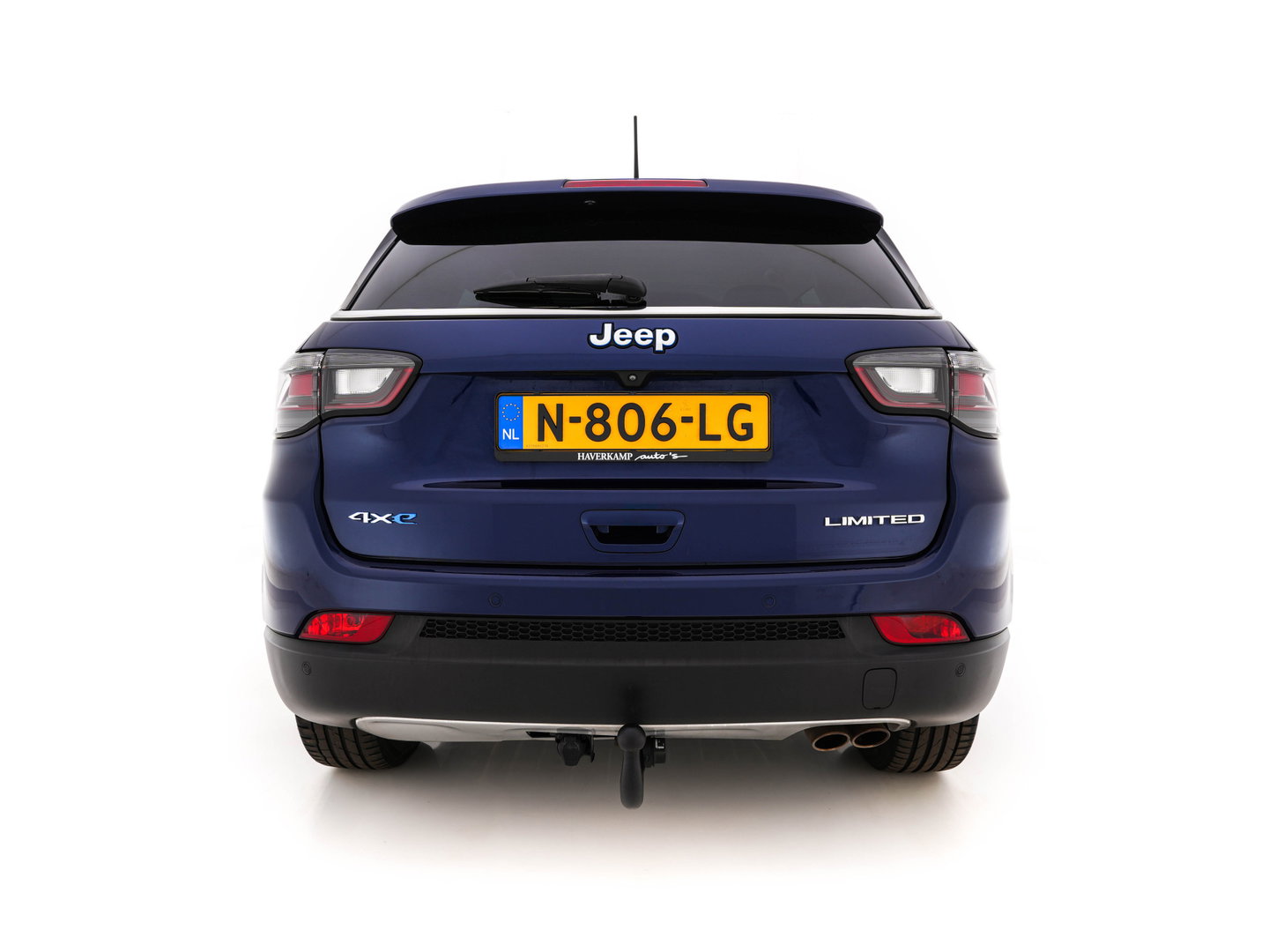 Jeep Compass 4xe 190 Plug-in Hybrid Electric Limited Lease Ed. (INCL-BTW) *LEATHER-FABRIC | FULL-LED | ADAPTIVE-CRUISE | CAMERA | CARPLAY | BLIND-SPOT | KEYLESS | DAB+ | DIGI-COCKPIT | PRIVACY-GLASS | COMFORT-SEATS | 19''ALU | TOWBAR*