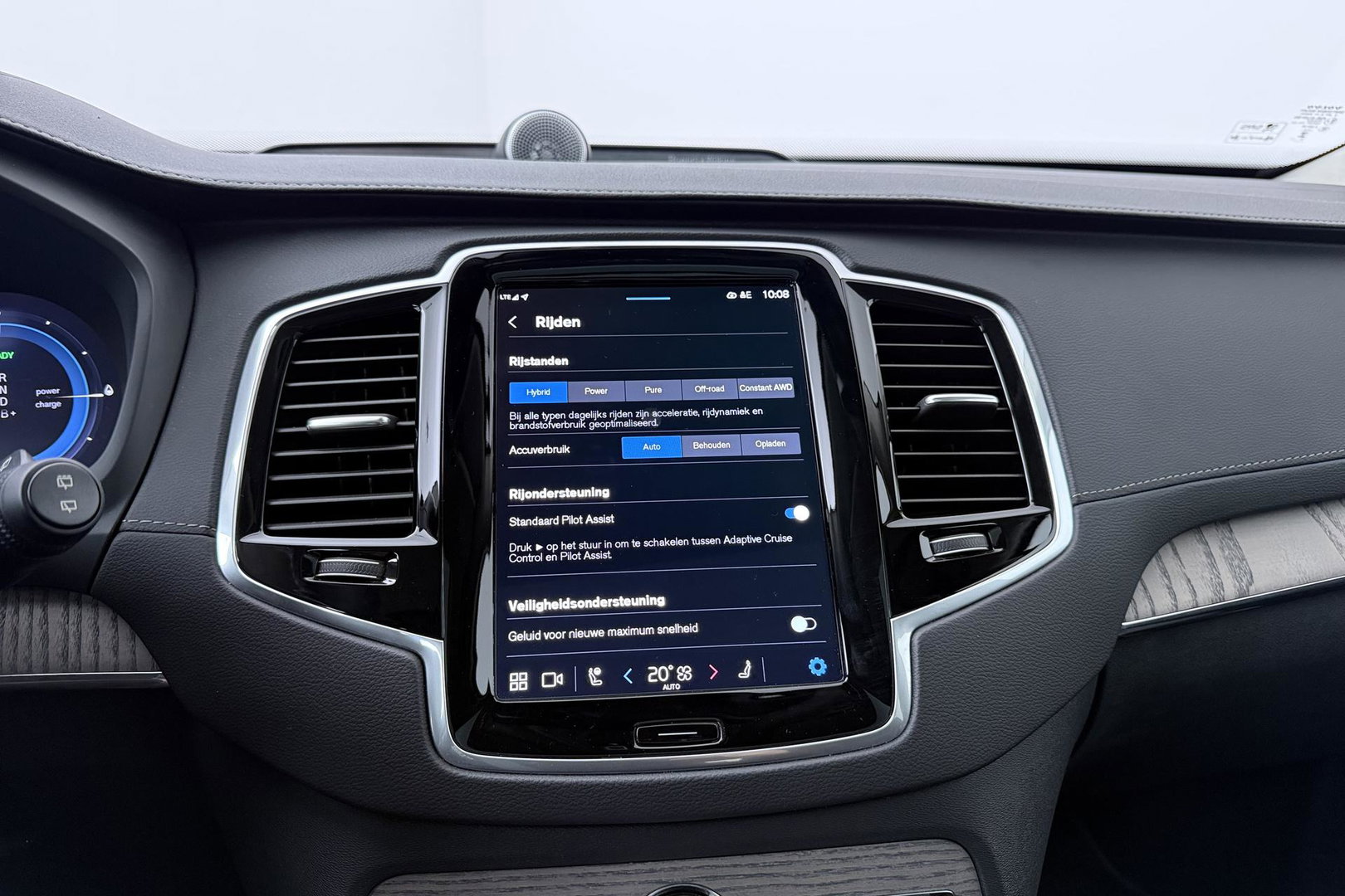 Volvo XC90 T8 Ultimate Dark | Bowers&Wilkins | Massage+Ventilatie | Panoramadak | 360° Camera | Head-Up | BLIS | 22 Inch