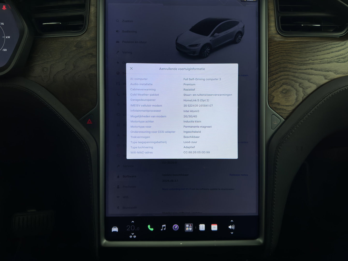 Tesla Model X 100D Long Range 6 pers. (INCL. BTW) *AUT | PANO | LEATHER | NAVI-FULLMAP | FULL-LED | AIRSUSPENSION | DIGI-COCKPIT | FASTLOADER | KEYLESS | DAB+ | HEATED-SPORTSEATS | PRIVACY-GLASS | AUTOPILOT |  20"ALU*