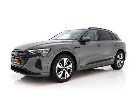 Audi Q8 e-tron 50 quattro Advanced Edition 95 kWh [3-Fase-22kW] {SoH-99%} (INCL-BTW)  Aut. *LEATHER | FULL-LED | MEMORY-PACK | ADAPTIVE-CRUISE | CAMERA | PRIVACY-GLASS | DIGI-COCKPIT | SHIFTPADDLES | DAB | AMBIENTLIGHT | TOWBAR | 20''ALU*