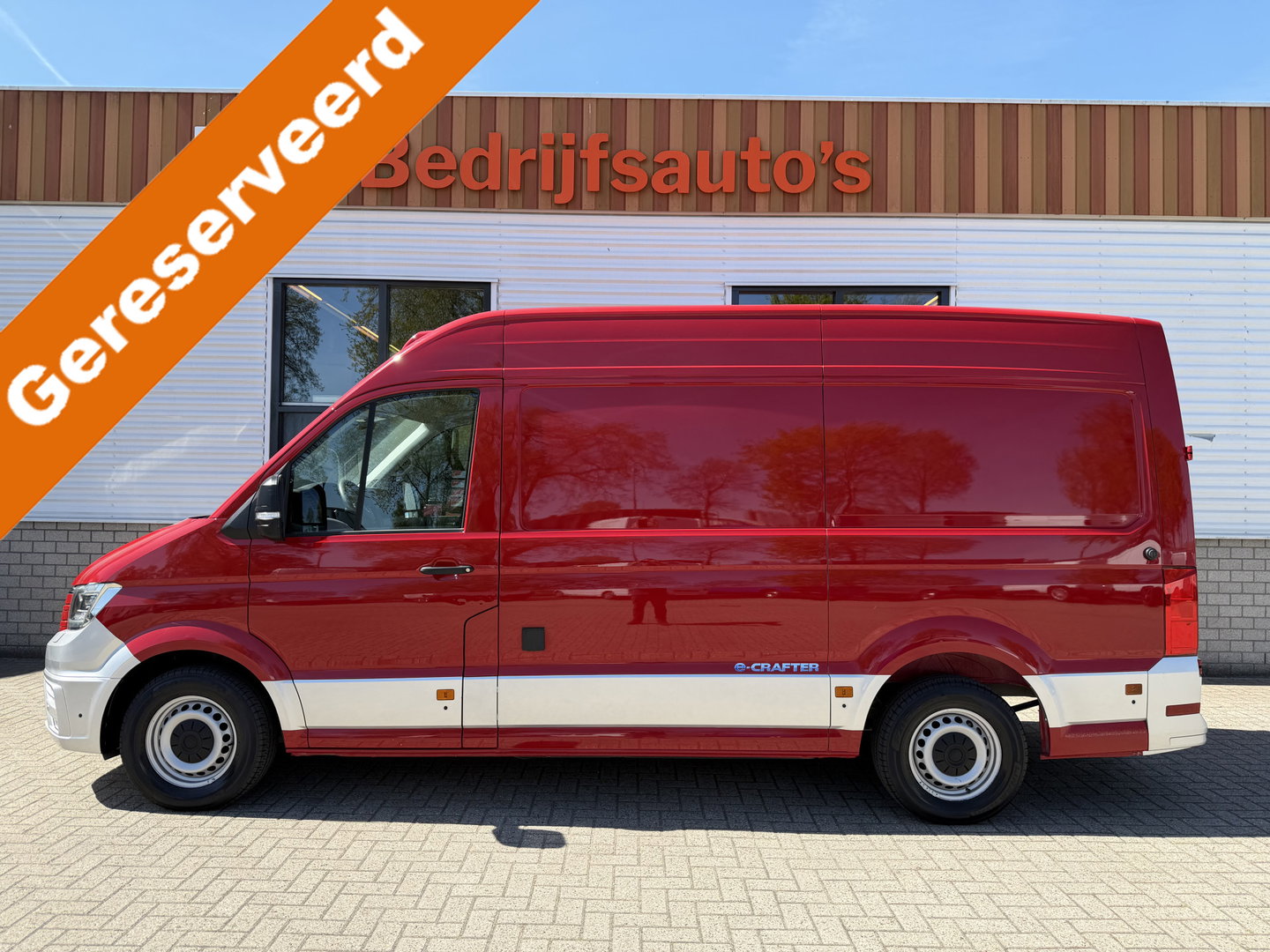 Volkswagen Crafter e-Crafter L3H3 36 kWh / Thermo King koel vries dag en nacht koeling - 22 graden celsius / rijbereik 120 km / airco / cruise / camera / pdc rondom / zero emissie