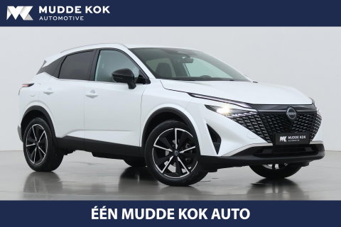 Nissan QASHQAI 1.3 MHEV Xtronic Tekna | ACC | 360° Camera | Head-Up | Stoel+Stuurverwarming | Dodehoek | 19 Inch