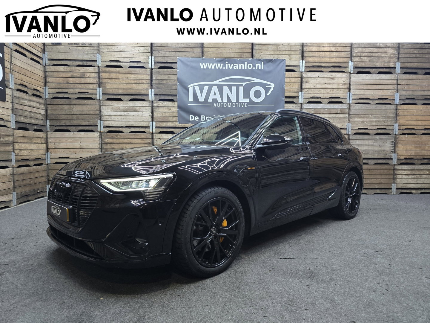 Audi e-tron 55 quattro S edition 95 kWh 2x S-Line Black Edition Camera Navi 21"LM 95.4% SOH