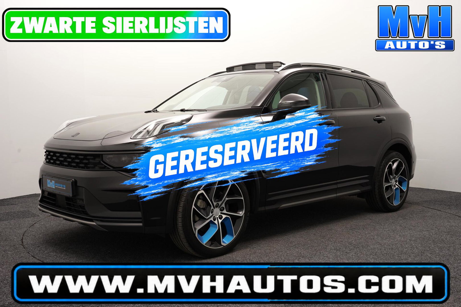 Lynk & Co 01 1.5 PHEV|ZWARTE.HEMEL|BLACK EDITION|360ºCAM