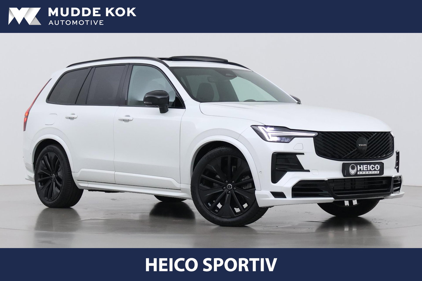 Volvo XC90 T8 Ultra Black Edition | HEICO | Bowers&Wilkins | Luchtvering | Panoramadak | Ventilatie+Massage | Head-Up | 21 Inch