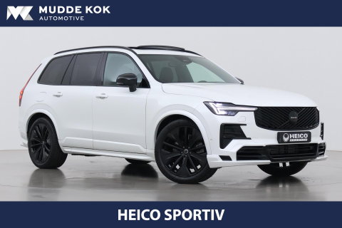 Volvo XC90 T8 Ultra Black Edition | HEICO | Bowers&Wilkins | Luchtvering | Panoramadak | Ventilatie+Massage | Head-Up | 21 Inch