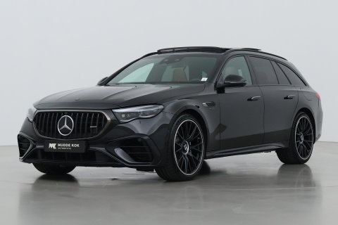 Mercedes-Benz E-Klasse 53 AMG 4MATIC+ | Nightpakket | Panoramadak | Burmester | Stoelverwarming+ventilatie | Head-Up | 21 Inch