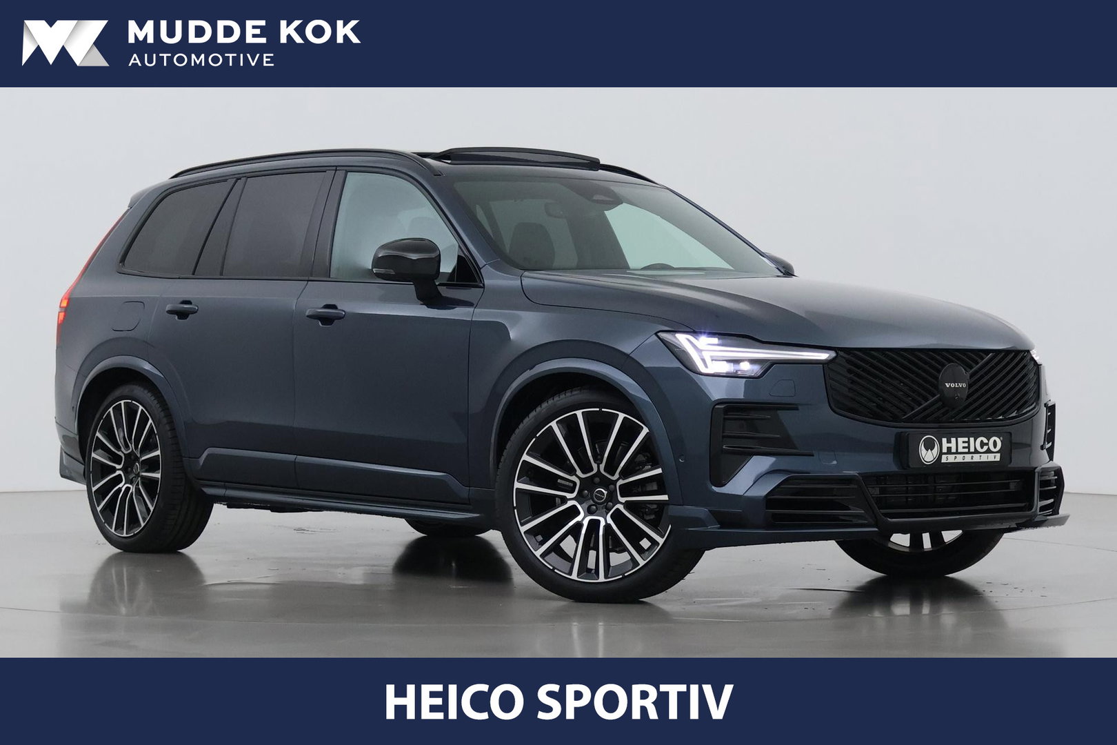 Volvo XC90 T8 Ultra Black Edition | HEICO | Luchtvering | B&W | Stoelventilatie | 22 inch | Pilot Assist