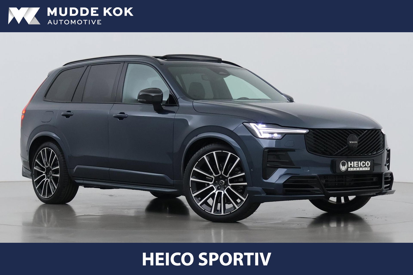Volvo XC90 T8 Ultra Black Edition | HEICO | Luchtvering | B&W | Stoelventilatie | 22 inch | Pilot Assist