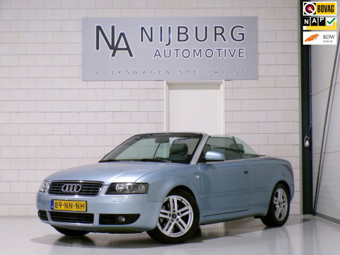 Audi A4 Cabriolet 3.0 V6 Pro Line "Automaat" Stoelverwarming Leer Xenon Bose Cruise-control Memory-seat Nieuwe-APK