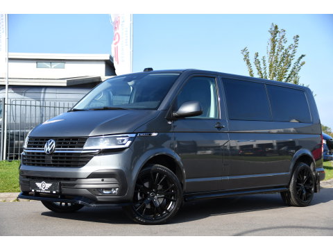 Volkswagen Transporter 2.0 TDI L2H1 30 DC Bulli Virtual, Adpatieve Cruise, Carplay, LED, Leder, Stoelverwarming, Trekhaak, Automaat, Uniek!