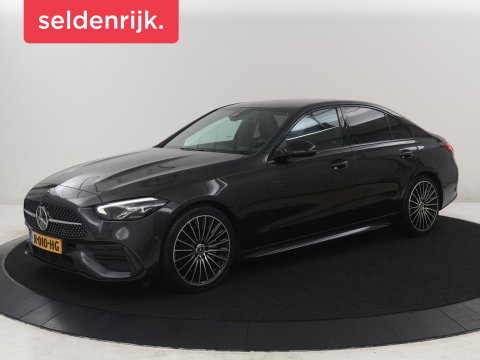 Mercedes-Benz C-Klasse 200 Launch Edition AMG Line | Leder | Cruise control | Stoelverwarming | Camera | Park assist | Sfeerverlichting | 19" velgen