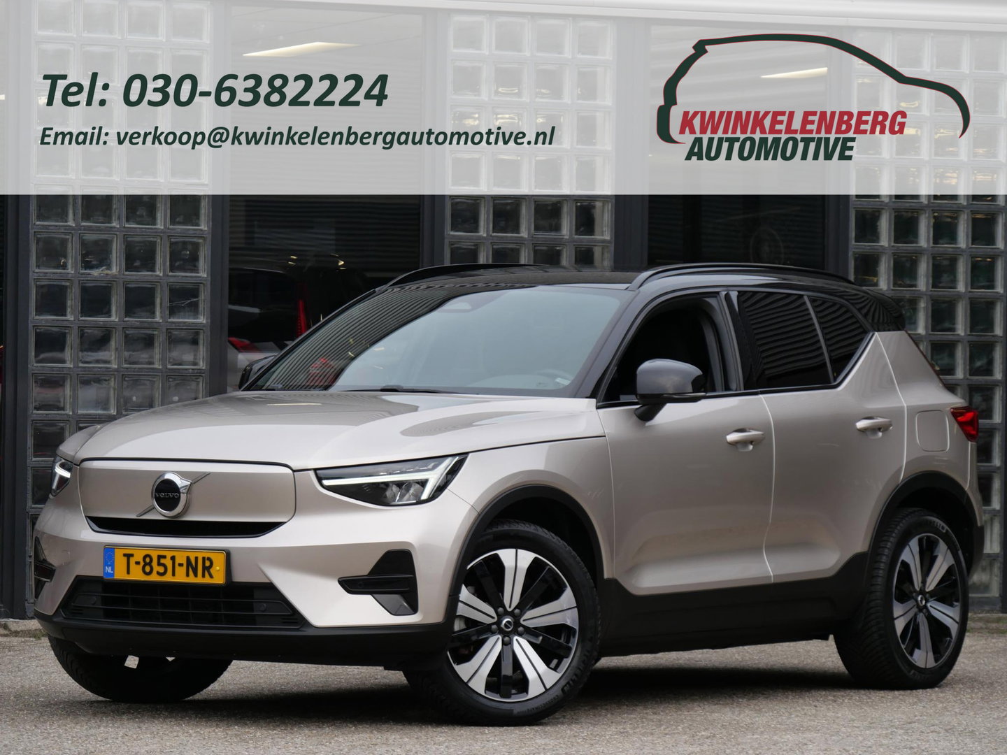 Volvo XC40 70kWh PLUS/ TREKHAAK/ ADAPTIVE CRUISE/ BLIS/ ELEKT. KLEP/ SOH 96%