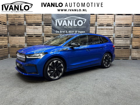 Škoda Enyaq 80 Sportline X Dual Navi Camera Clima Warmtepomp Trekhaak LED 21"LM