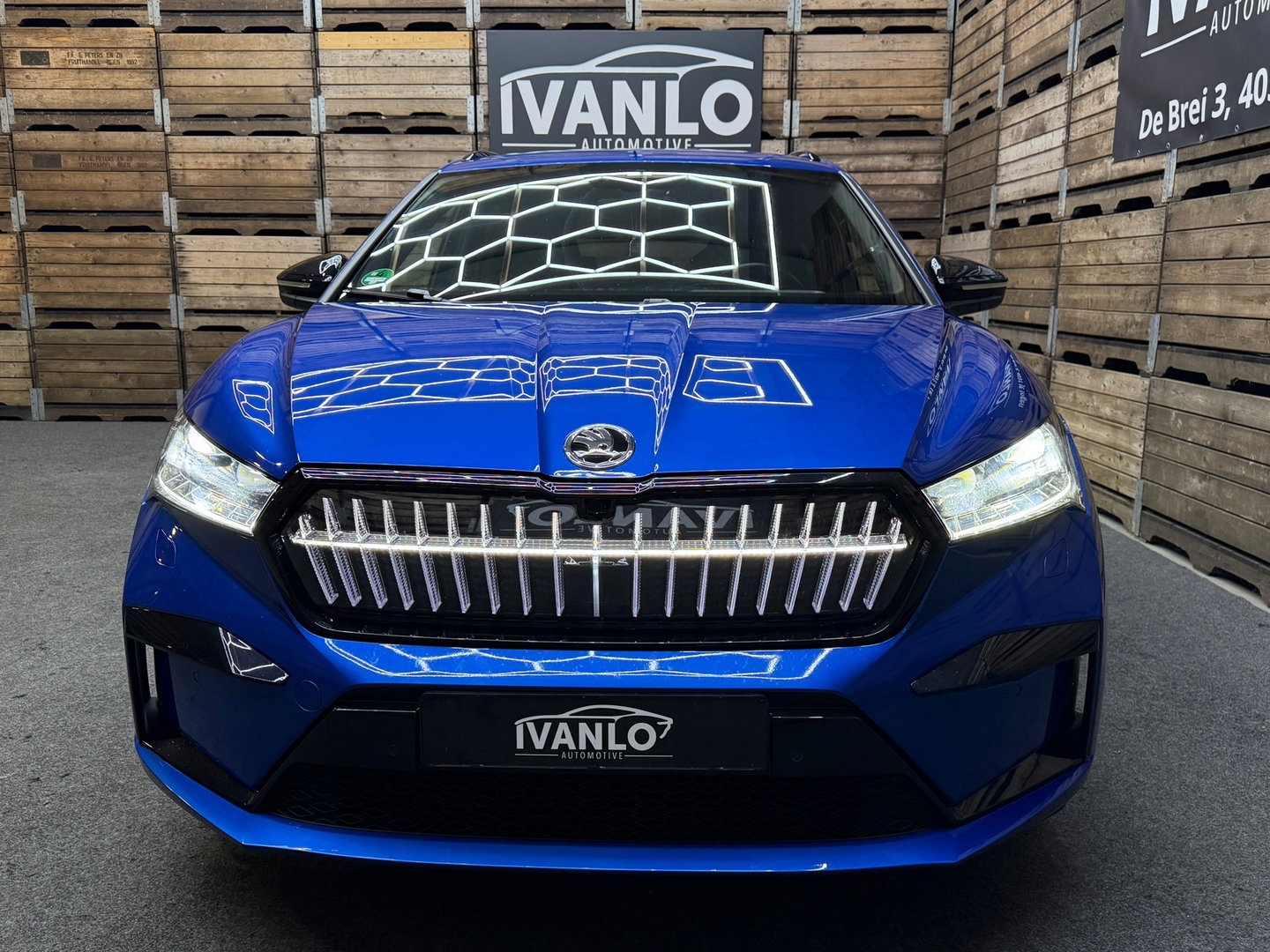 Škoda Enyaq 80 Sportline X Dual Navi Camera Clima Warmtepomp Trekhaak LED 21"LM