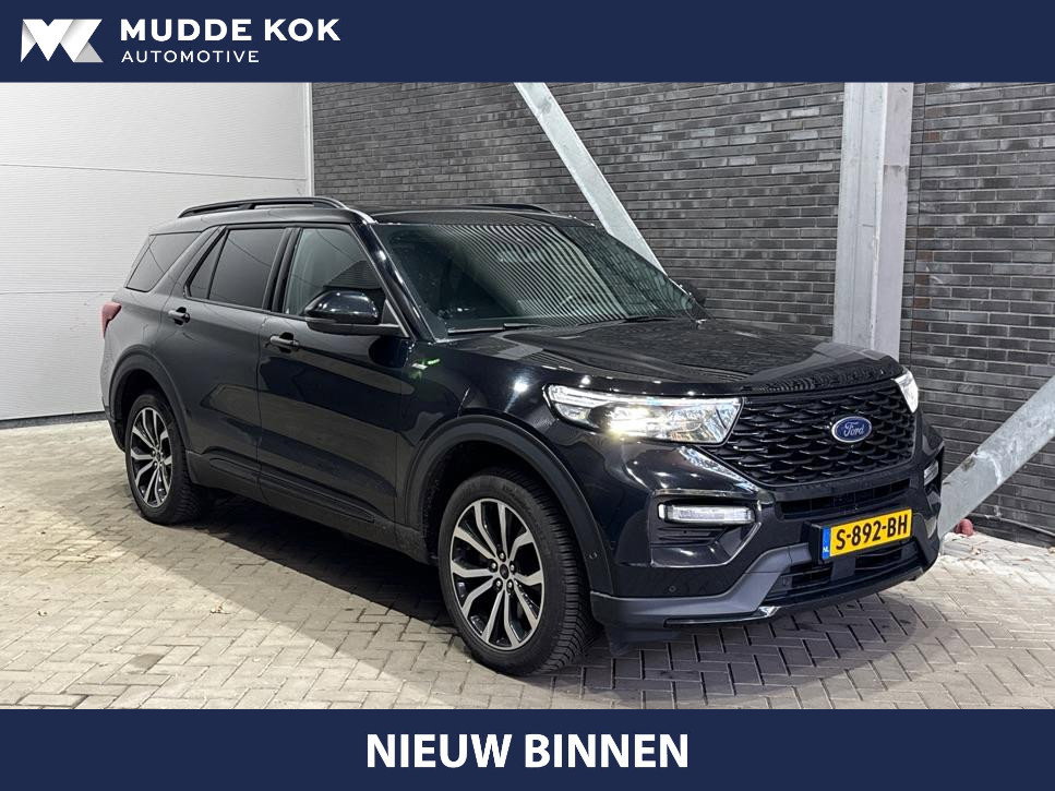 Ford Explorer 3.0 V6 ST-Line | 7 persoons | B&O | Panoramadak | 360° Camera | Trekhaak | BLIS | Stoelventilatie | 20 Inch