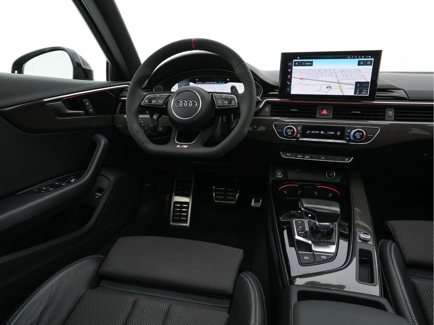 Audi A4 Limousine 35 TFSI S edition Competition *AUT | LEATHER-MICROFIBRE | FULL-LED | SPORTsEATS | KEYLESS | DIGI-COCKPIT | AMBIENT-LIGHT | NAVI-FULLMAP | PRIVACY-GLASS | SHIFT-PADDLES | ECC | PDC | CRUISE | TOWBAR | 18''ALU*