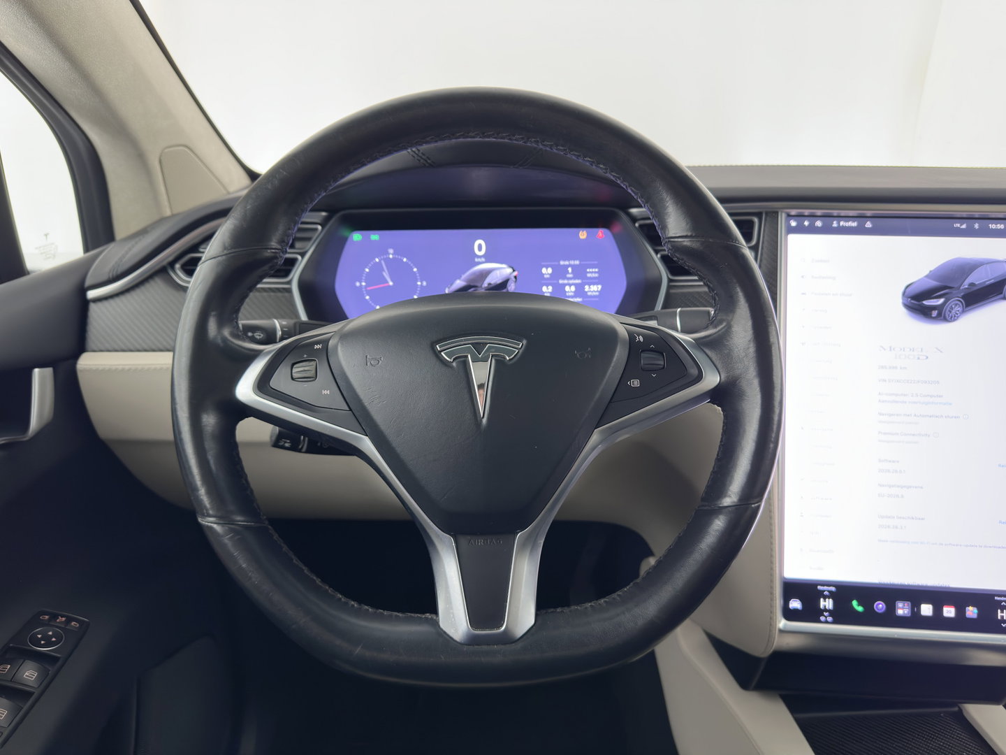 Tesla Model X 100D 7PERS. (INCL. BTW) *AUT | PANO | LEATHER | NAVI-FULLMAP | FULL-LED | AIRSUSPENSION | DIGI-COCKPIT | FASTLOADER | KEYLESS | DAB+ | HEATED-SPORTSEATS | PRIVACY-GLASS | AUTOPILOT |  20"ALU*