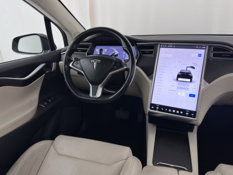Tesla Model X 100D 7PERS. (INCL. BTW) *AUT | PANO | LEATHER | NAVI-FULLMAP | FULL-LED | AIRSUSPENSION | DIGI-COCKPIT | FASTLOADER | KEYLESS | DAB+ | HEATED-SPORTSEATS | PRIVACY-GLASS | AUTOPILOT |  20"ALU*
