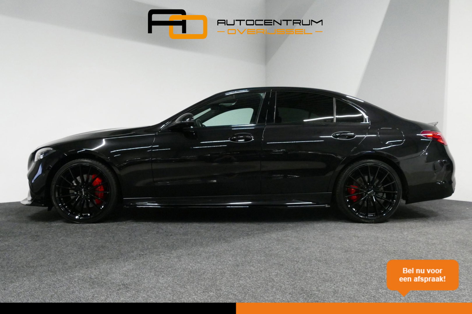 Mercedes-Benz C-Klasse 300 e AMG Line / C63S AMG Diffuser / Brabus Grille / Maxton Design Bodykit V.2 / Elektr. verstelbare voorstoelen + memory / Digital Light (Laser) / Rondomzichtcamera / Apple Carplay - Android Auto / Ambienteverlichting / 20'' LMV / Stoelverwarming / Dodeh