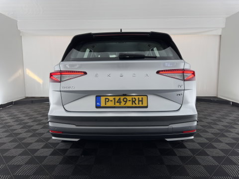 Škoda Enyaq iV 80 (INCL-BTW) *AUT | LEATHER-FABRIC | FULL-LED | DIGI-COCKPIT | CAMERA | KEYLESS | NAVI-FULLMAP | AMBIENTLIGHT | ECC | HEATED-COMFORTSEATS | DAB+ | PDC | CRUISE | CARPLAY | 17"ALU*