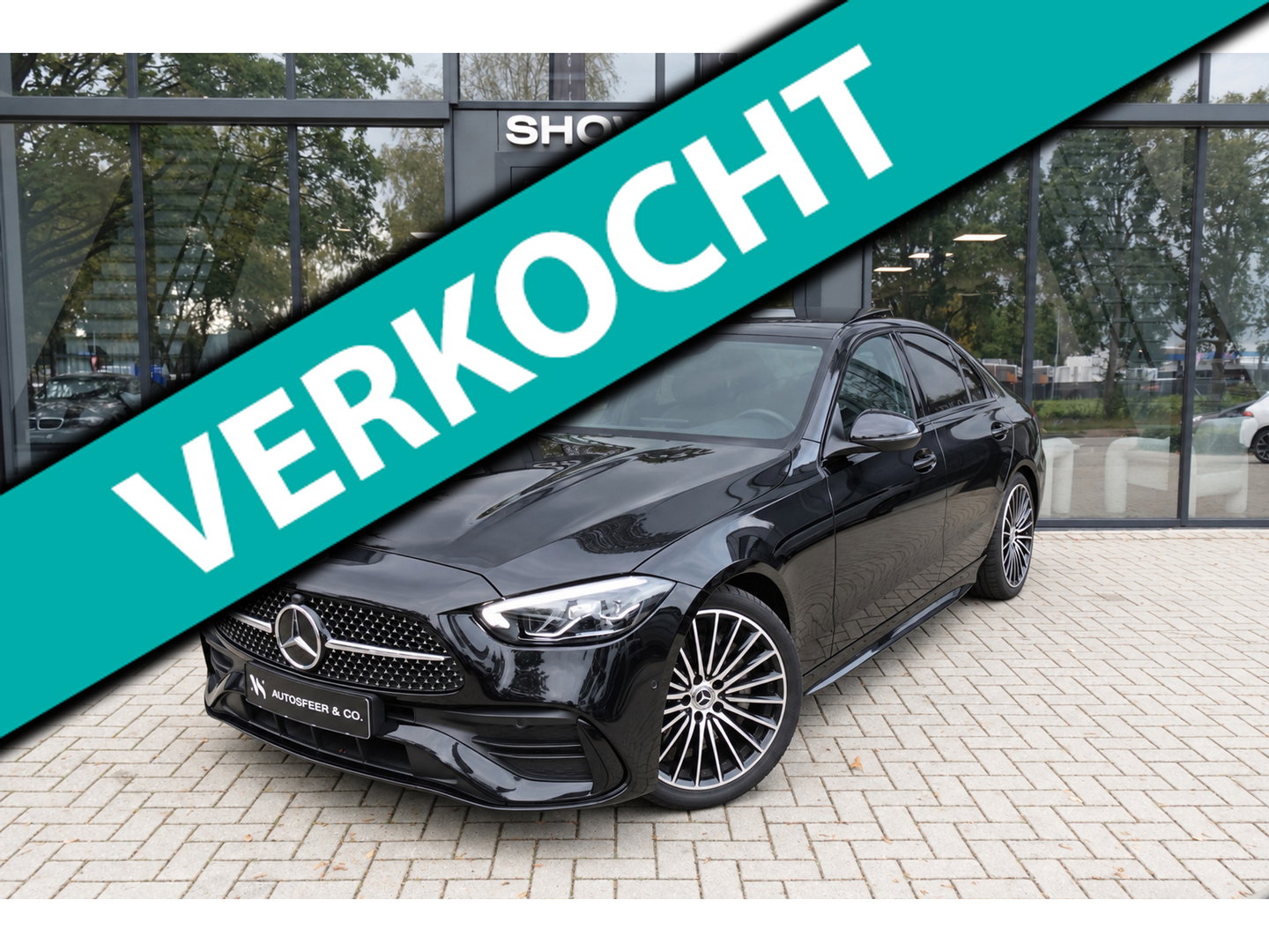 Mercedes-Benz C-Klasse 200 AMG Line PANO CAM SFEER VOL'